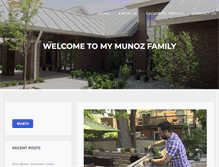 Tablet Screenshot of mymunozfamily.com